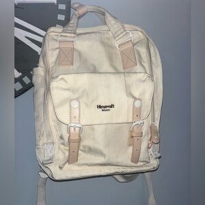 Himawari cream colored backpack
